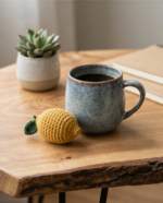 Brightly colored handmade crocheted lemon - Image 5