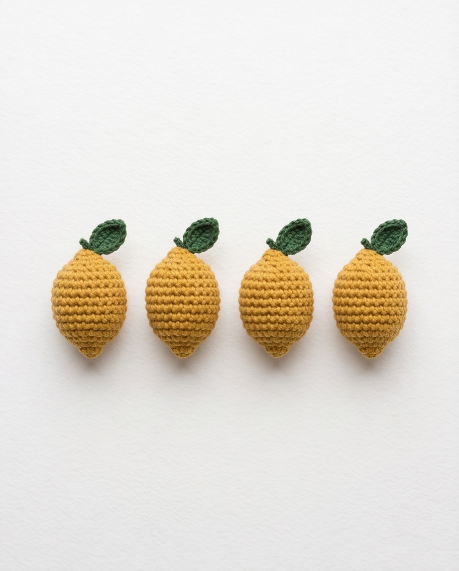 2026/06/1000176657.png Brightly colored handmade crocheted lemon - Image 1