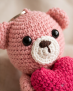 Two crocheted love dolls – small version (12 cm) - Image 3